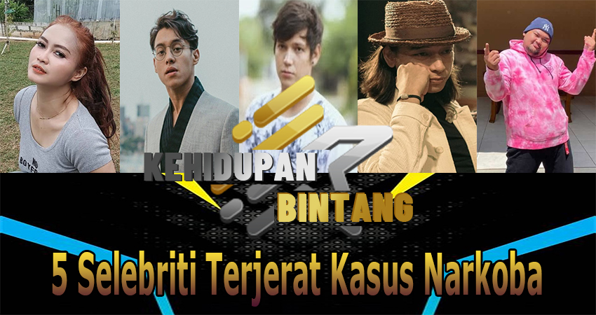 5 Selebriti Terjerat Kasus Narkoba